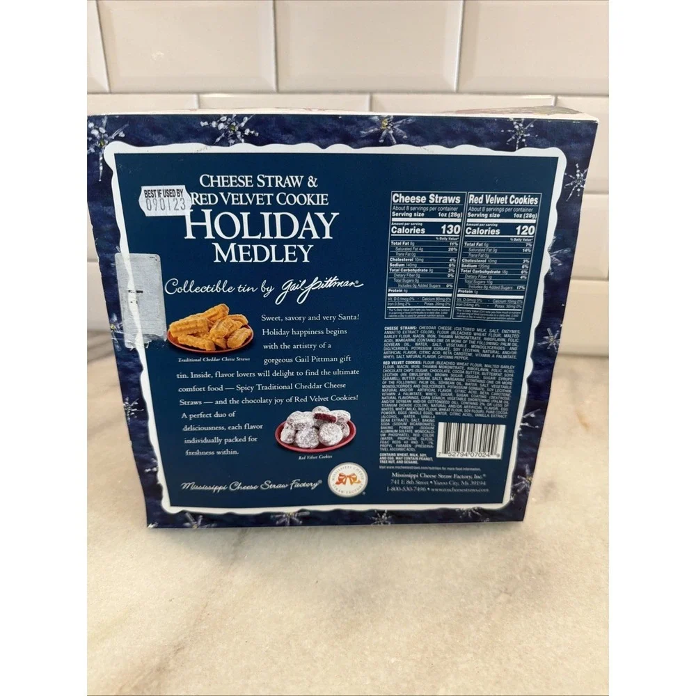 Gail Pittman Holiday‎ Medley Collectible Tin
